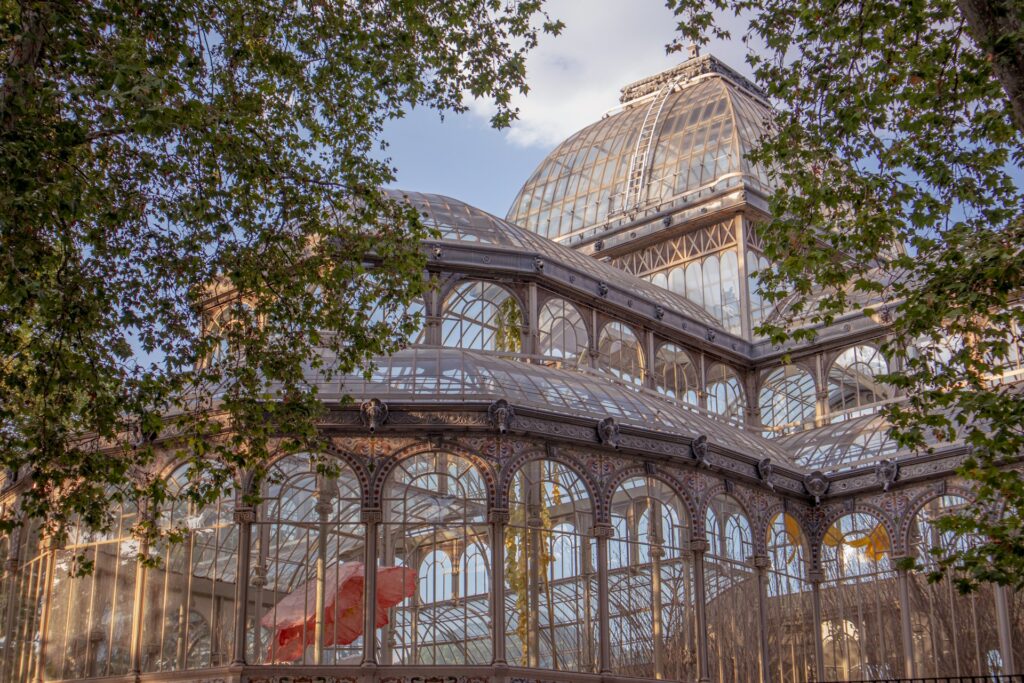 il parco del retiro di madrid spagna