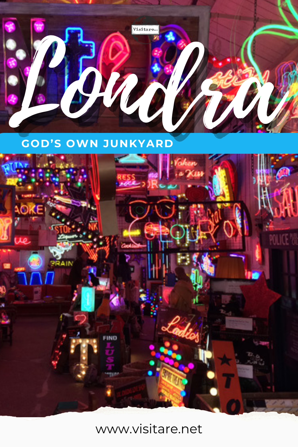 Immergiti nell'incantevole universo luminoso di God's Own Junkyard a Londra, un'esperienza unica e colorata. #GodsOwnJunkyard #ArteLuminosa #LondonAttraction #TurismoLondra