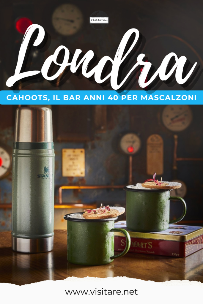 Il Cahoots di Londra è uno speakeasy bar stile anni ’40 sito in una stazione abbandonata della metro #CahootsALondra #SpeakeasyLondra #MetroAbbandonata #LondraAlternativa
