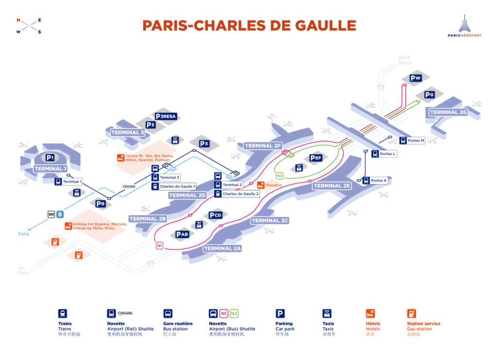 Parken Flughafen Paris Charles De Gaulle www.visitare.net
