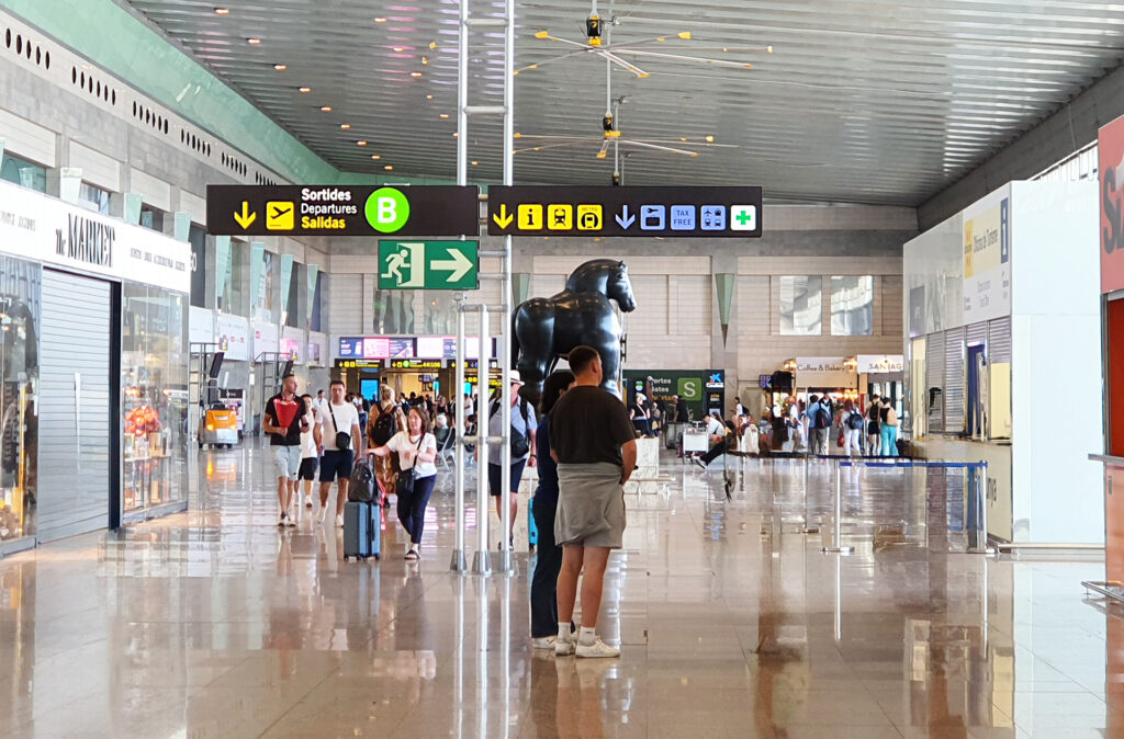 treno e metro dall’aeroporto di Barcellona al centro città.