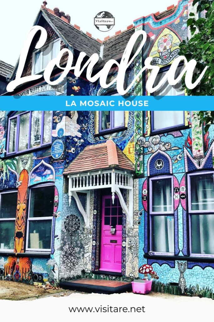 Scopri la straordinaria Mosaic House di Londra e lasciati affascinare dai suoi dettagli. #MosaicHouseDiLondra #LondraArte #DettagliLondra #LondraStraordinaria