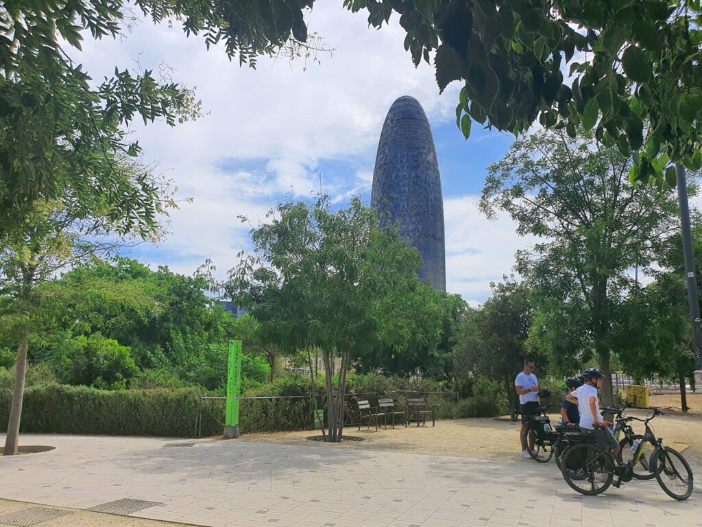 parchi di barcellona città glories