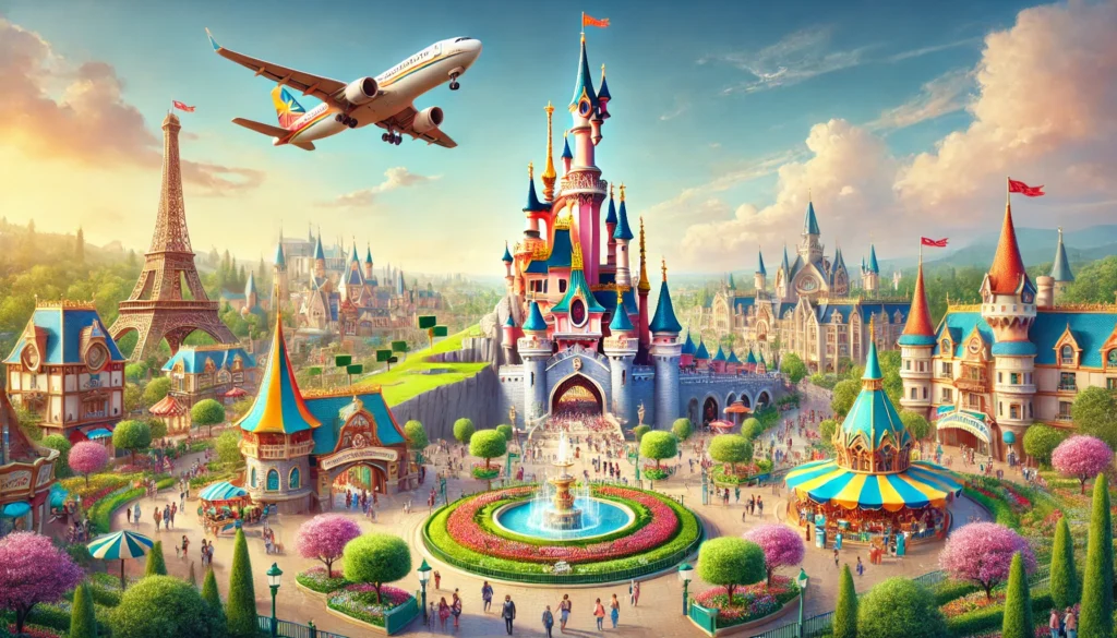 Aeroporto più vicino a Disneyland Paris