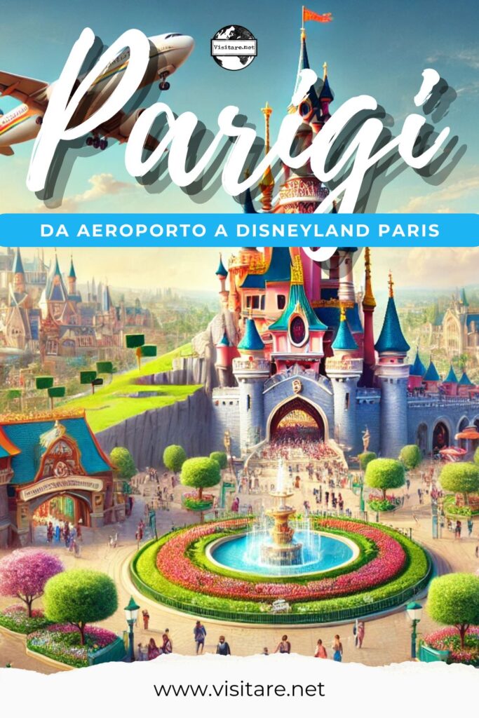 Sapevi che l’aeroporto di Charles de Gaulle è il più comodo per raggiungere Disneyland Paris? #AeroportoDisneylandParis #DisneylandParigi #ViaggioParigi #Parigi