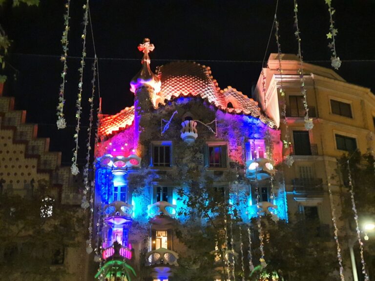 Luci di Natale 2024 a Barcellona