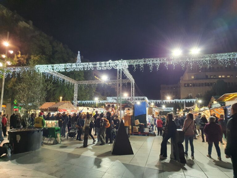 Luci di Natale 2024 a Barcellona