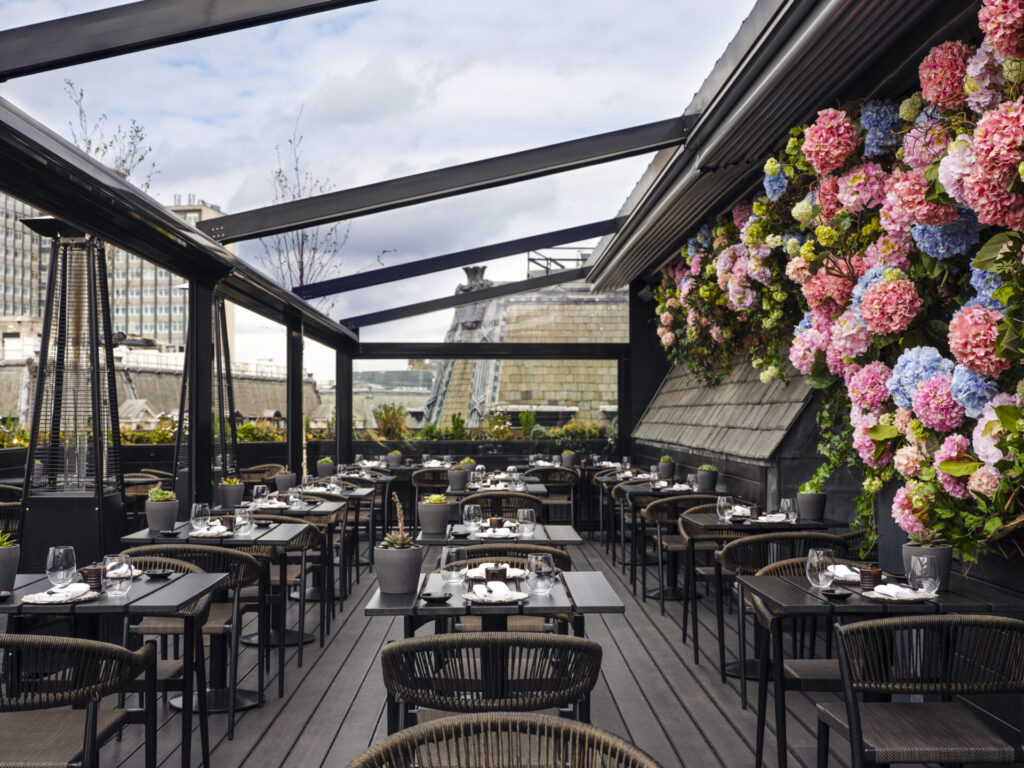 ristorante rooftop londra garden rooftop londra