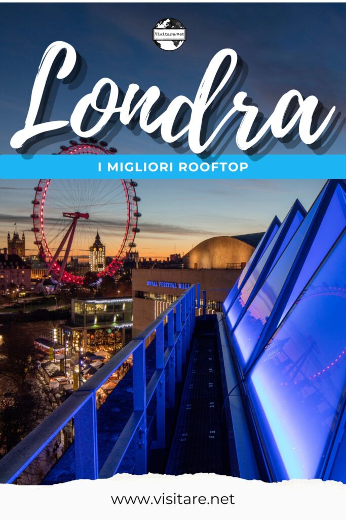 oditi un drink con vista mozzafiato sui grattacieli dai migliori rooftop di Londra. #RooftopLondra #LondraDallAlto #PanoramiLondra #MiglioriRooftopDiLondra