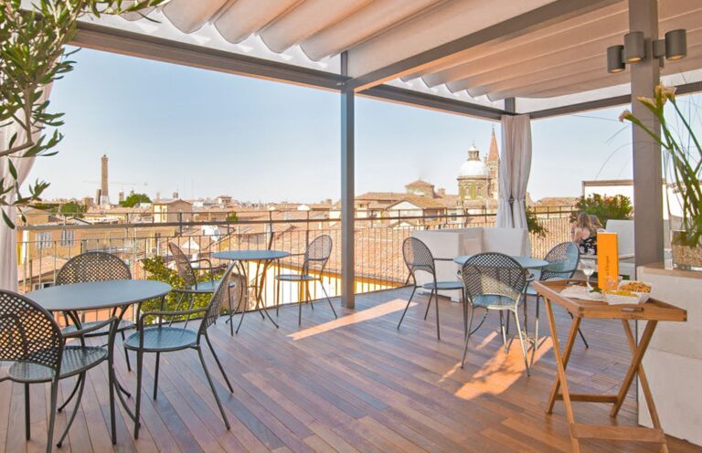 Bologna rooftop bar Bologna rooftop restaurant Bologna rooftop pool