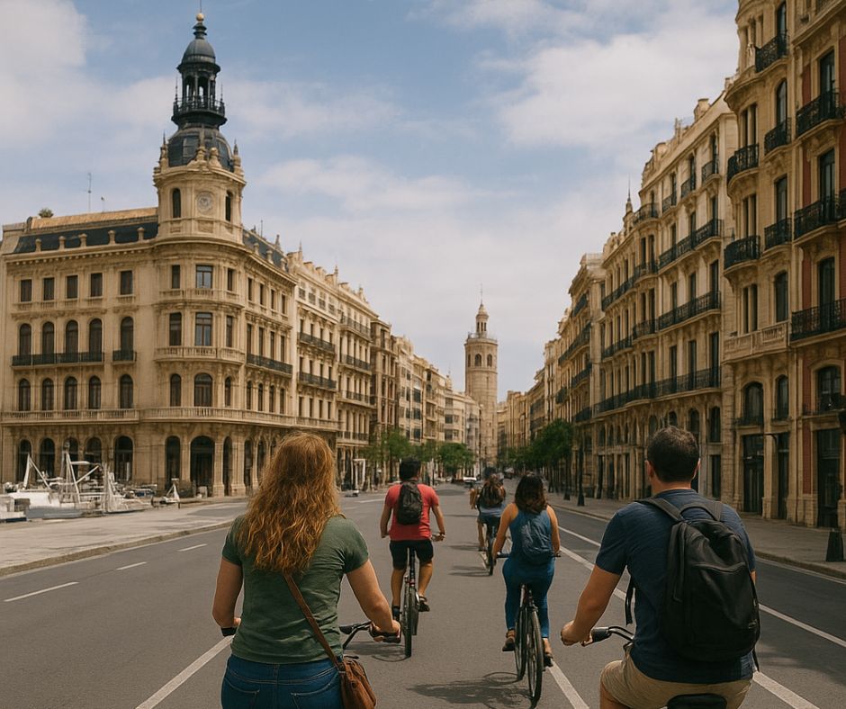 visitare valencia tour in bicicletta