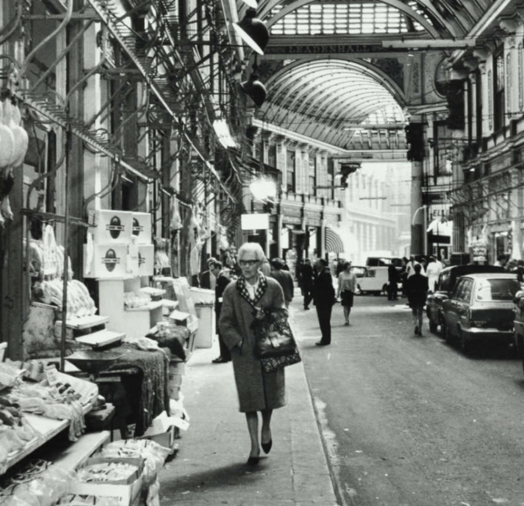 Leadenhall market londra in harry potter gracechurch street dove mangiare
