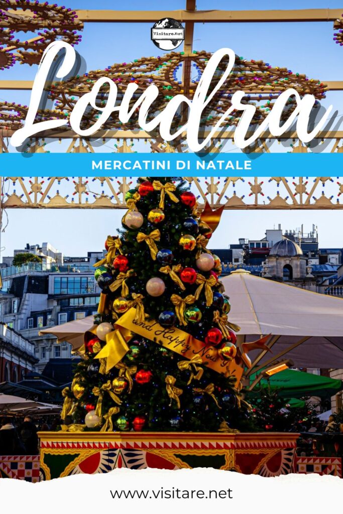 I mercatini di Natale a Londra offrono atmosfere magiche, spettacoli e deliziose specialità stagionali. #NataleaLondra #MercatiniLondra #LondraFestiva #Visitare
