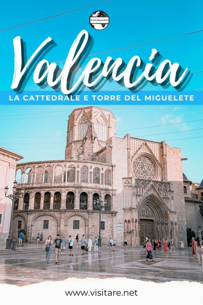 Scopri la Cattedrale di Valencia e sali sulla Torre del Miguelete per una vista mozzafiato. #CattedraleDiValencia #TorreDelMiguelete #ValenciaSpagna #Visitare
