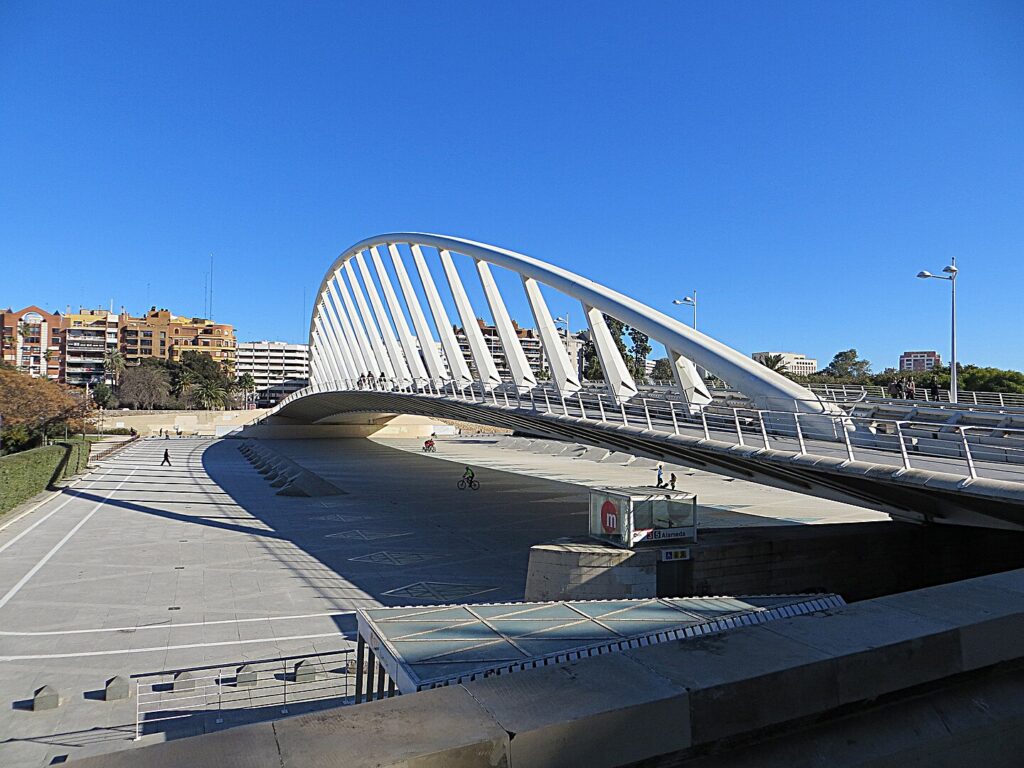 calatrava valencia pont de l exposicio