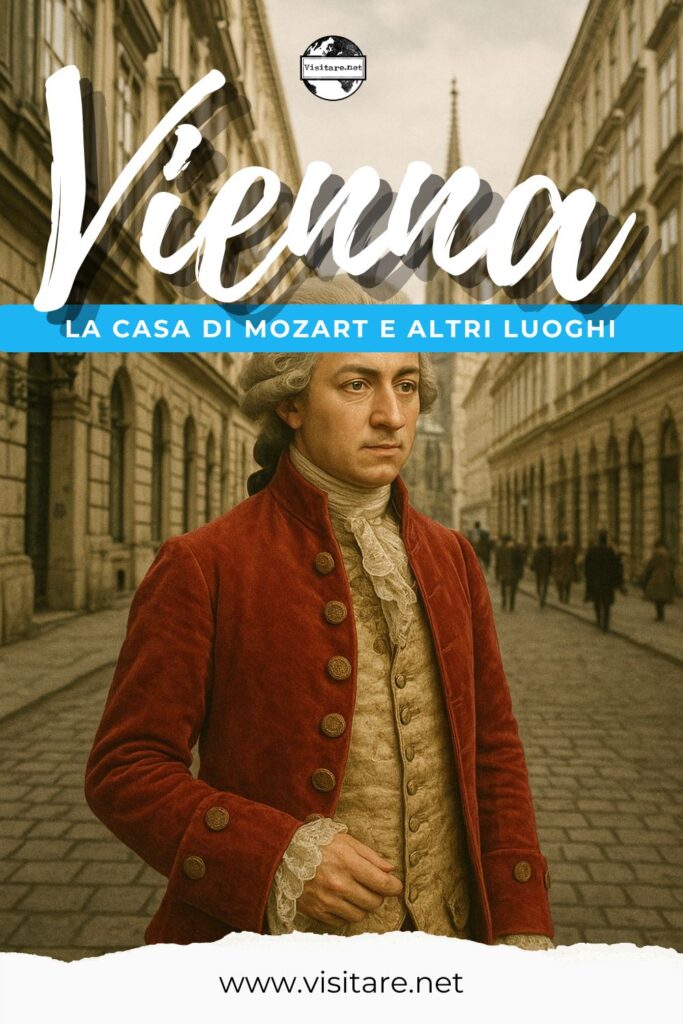 La casa di Mozart a Vienna ed altri luoghi dell'autore raccontano la sua vita attraverso strade, palazzi e teatri. #lacasadiMozartaViennaedaltriluoghidellautore #ViennaClassica #ViennaArte #visitare