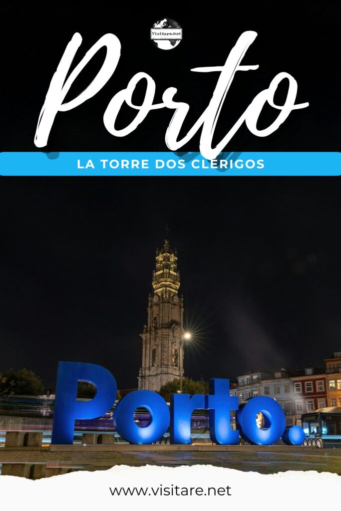Ammira la Torre Dos Clérigos di Porto e sali in cima per una vista memorabile sulla città. #TorreDosClérigosDiPorto #PortoVista #PortoCentroStorico #visitare