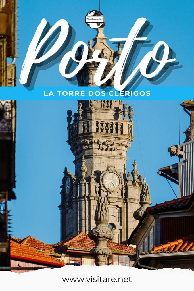 Scopri la Torre Dos Clérigos di Porto, tra storia, architettura e uno dei panorami più noti. #TorreDosClérigosDiPorto #PortoPanorama #PortoAttrazioni #visitare