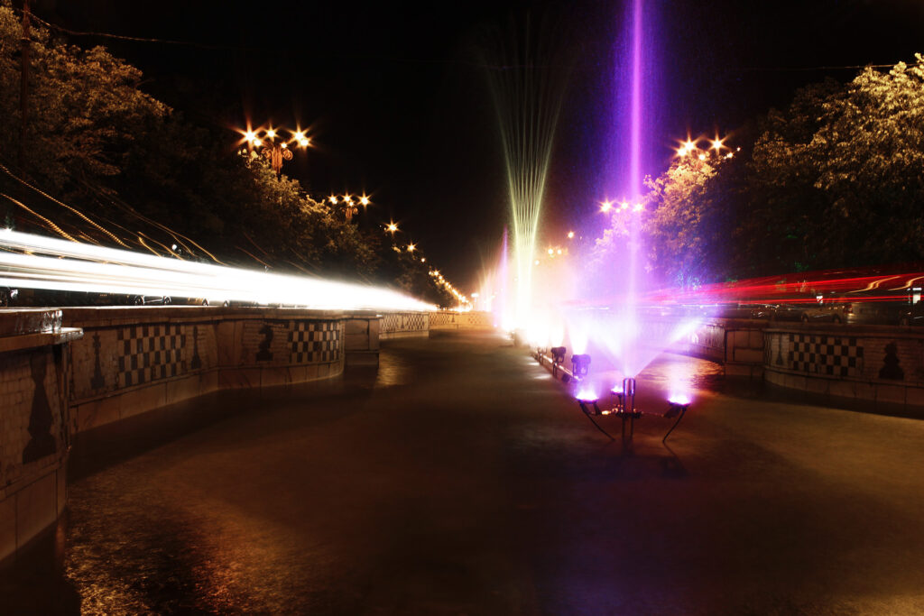 fontane danzanti bucarest spettacolo fontane bucarest orari piazza unirii bucarest
