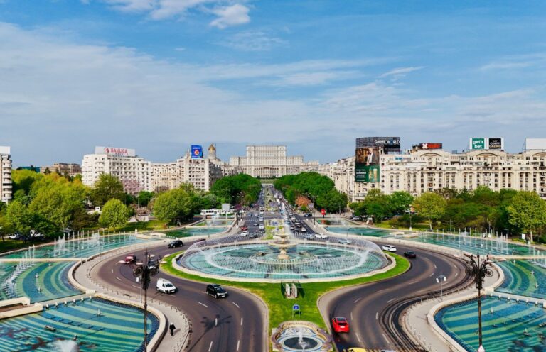 fontane di Bucarest Piața Unirii