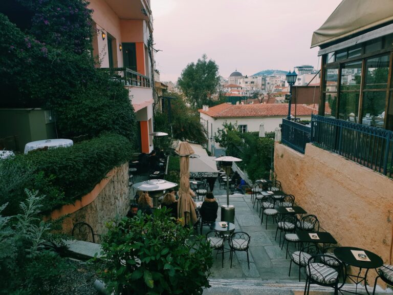 quartiere plaka atene grecia