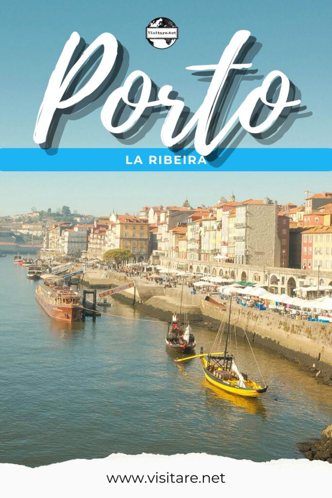 Scopri la Ribeira di Porto tra case colorate, vicoli storici e viste sul Douro. #laRibeiradiPorto #PortoCosaVedere #PortoViaggio #visitare