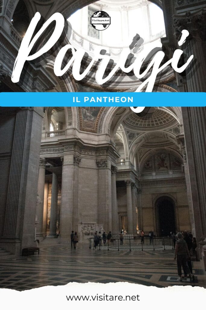 Visita il Pantheon di Parigi e ammira interni solenni, cripta storica e viste panoramiche sulla città. #ilPantheondiParigi #ParigiMonumenti #ParigiCentro #visitare