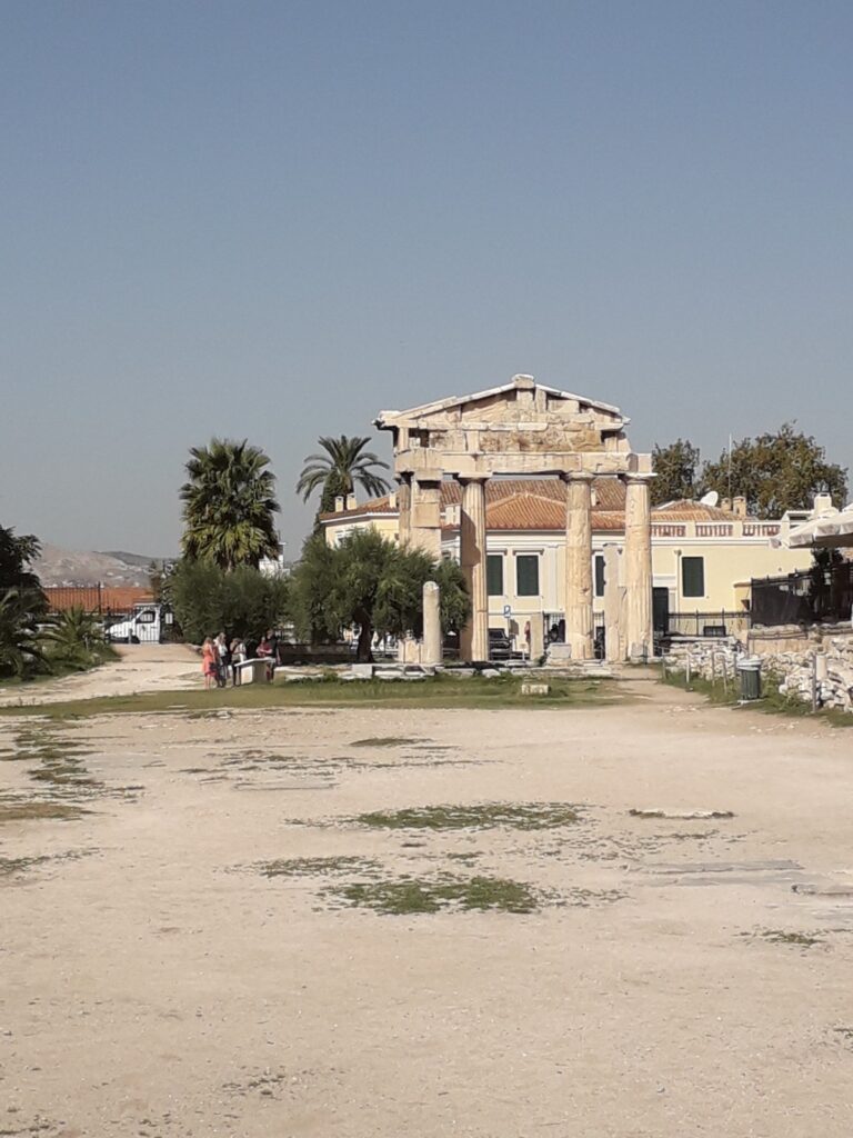 agorà romana di Atene grecia polignotou orari biglietti stoia cosa vedere