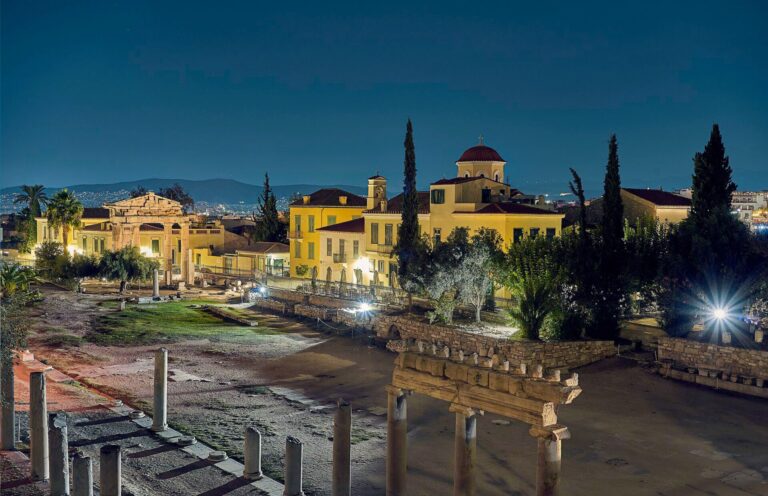 agorà romana di Atene grecia polignotou orari biglietti stoia cosa vedere