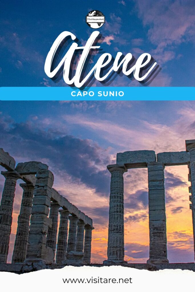 Visita capo Sunio per ammirare il tempio di Poseidone e uno dei panorami più suggestivi della Grecia. #capoSunio #CapoSunioAtene #GreciaViaggio #visitare