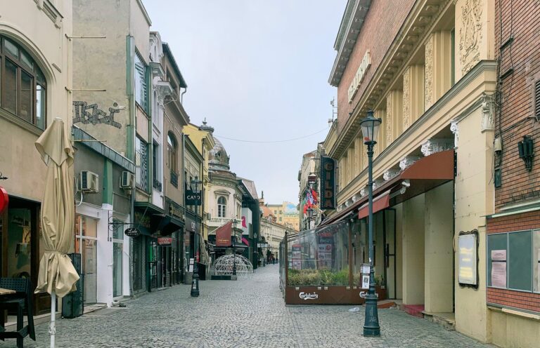 quartiere Lipscani Bucarest Romania