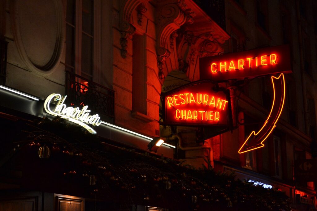bouillon chartier montparnasse menu grands boulevards