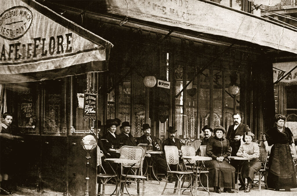 Cafe de Flore paris foto
