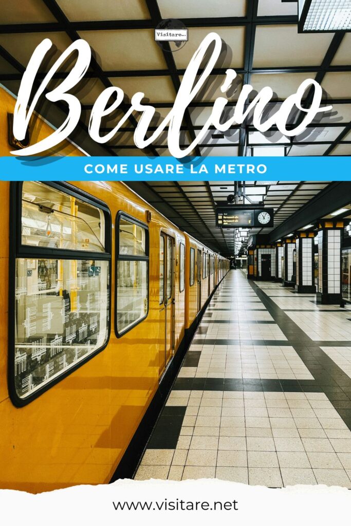 Scopri la metro di Berlino, tra linee storiche, stazioni uniche e collegamenti rapidi in tutta la città. #lametrodiBerlino #MetroBerlino #BerlinoTrasporti #visitare