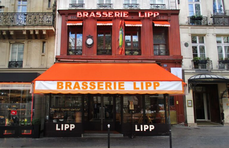 brasserie lipp restaurant paris boulevard saint germain parigi francia