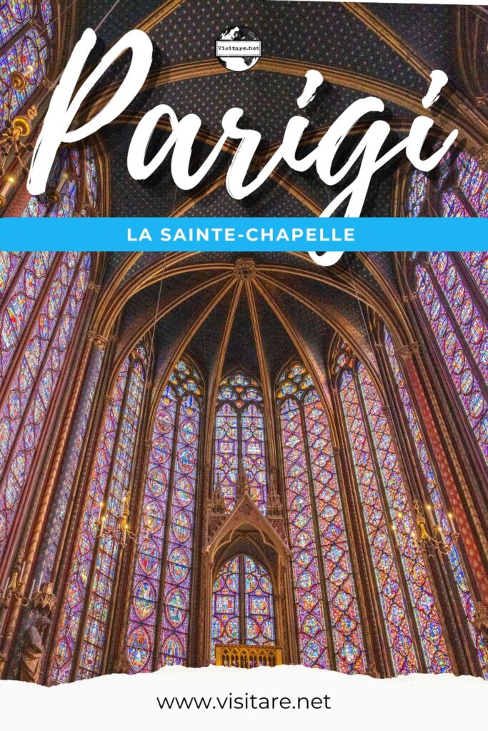 Visita la chiesa Sainte-Chapelle di Parigi e lasciati stupire dalle sue straordinarie vetrate medievali. #lachiesaSainteChapellediParigi #ParigiCosaVedere #ParigiArte #visitare