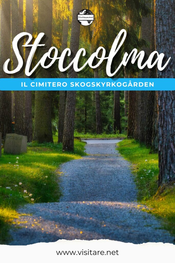 Scopri il Skogskyrkogården, cimitero di Stoccolma, patrimonio UNESCO tra natura, silenzio e architettura unica. #ilSkogskyrkogårdenCimiterodiStoccolma #SkogskyrkogårdenStoccolma #StoccolmaCultura #visitare