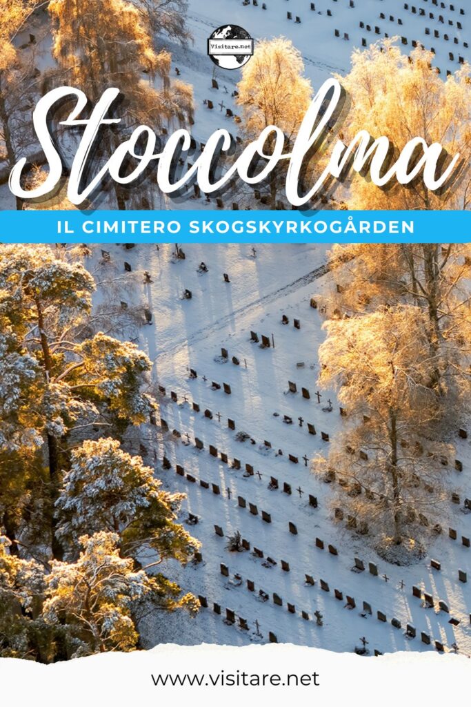 Passeggia nel Skogskyrkogården, cimitero di Stoccolma, e scopri un luogo straordinario tra storia e natura. #ilSkogskyrkogårdenCimiterodiStoccolma #StoccolmaPatrimonio #CimiteroStoccolma #visitare