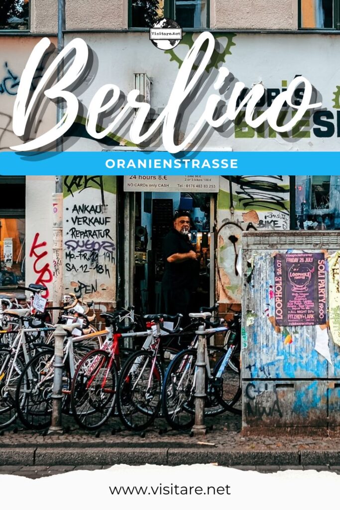 Passeggia lungo Oranienstraße a Berlino e vivi la scena culturale più autentica e alternativa della città. #oranienstraBeberlino #BerlinoKreuzberg #BerlinoAlternativa #visitare
