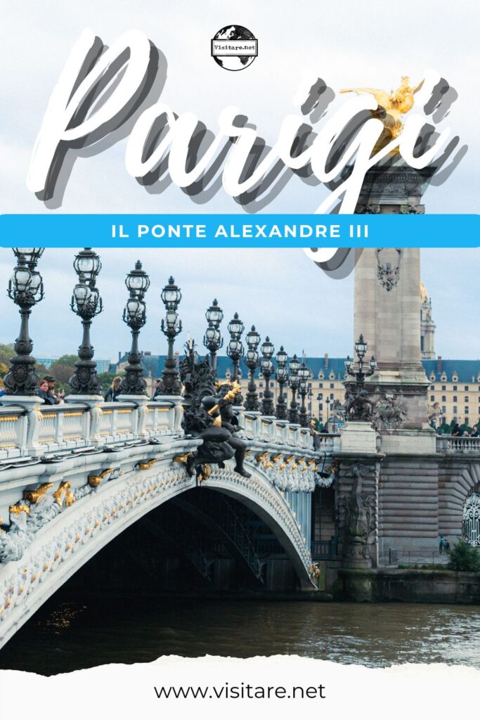 Passeggia sul Pont Alexandre III di Parigi e ammira uno dei panorami più suggestivi della capitale francese. #ilPontAlexandreIIIdiParigi #ParigiPonti #ParigiPasseggiate #visitare